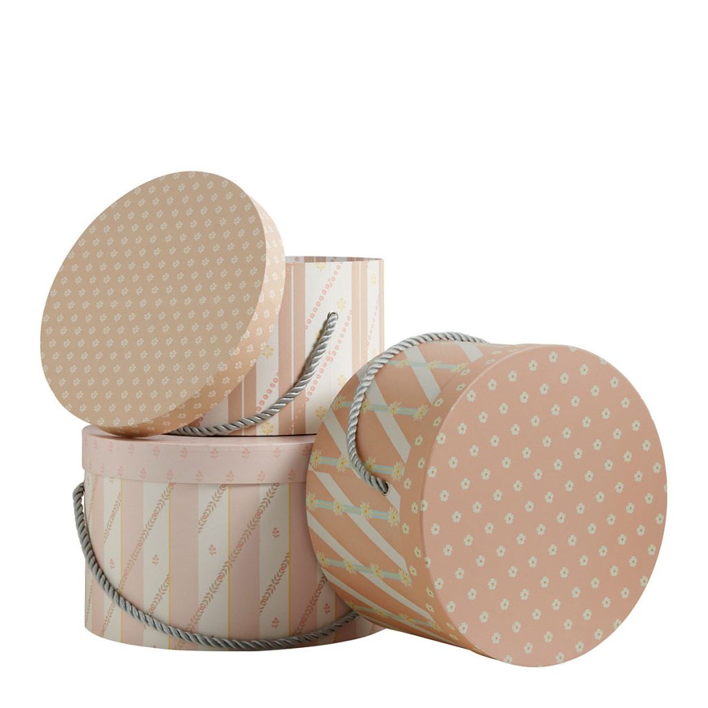BOITE A CHAPEAU BAIN DE SOLEIL MOYEN MODELE - Photo N°5