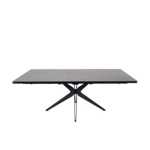 TABLE PG HOME CERAMIQUE NOIR BRONZE 200/300 X 100 X 76 CM