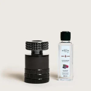 COFFRET LAMPE BERGER CELEBRATION NOIRE  et  LE PARFUM OUD HYPNOTIQUE