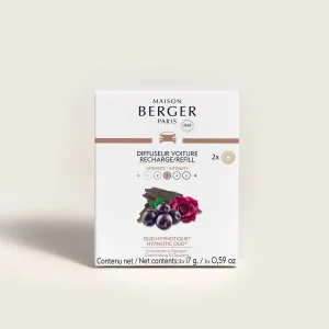 RECHARGES DIFFUSEUR VOITURE LAMPE BERGER OUD HYPNOTIQUE