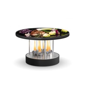 CIRCLE 35 GRILL DE TABLE BIO ETHANOL 35 X 20.3 X 35 CM