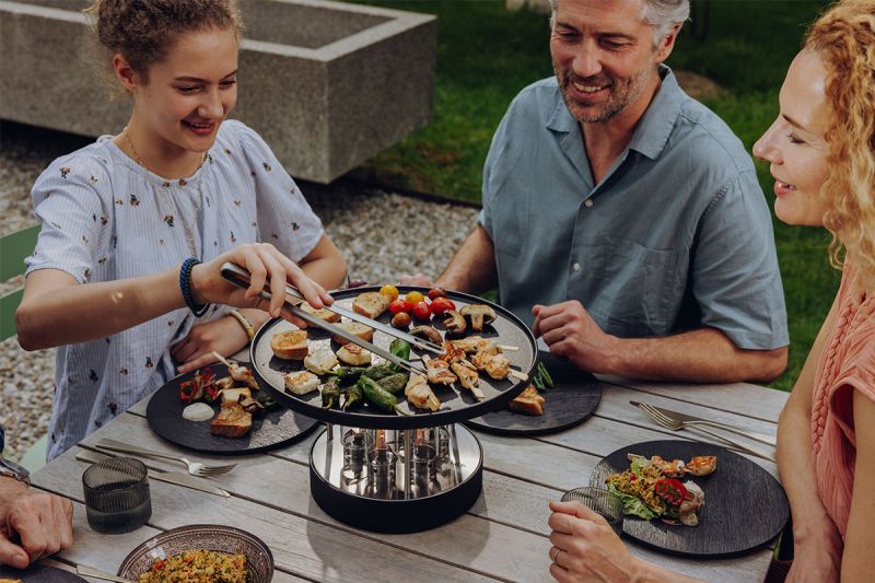 CIRCLE 35 GRILL DE TABLE BIO ETHANOL 35 X 20.3 X 35 CM - Photo N°6