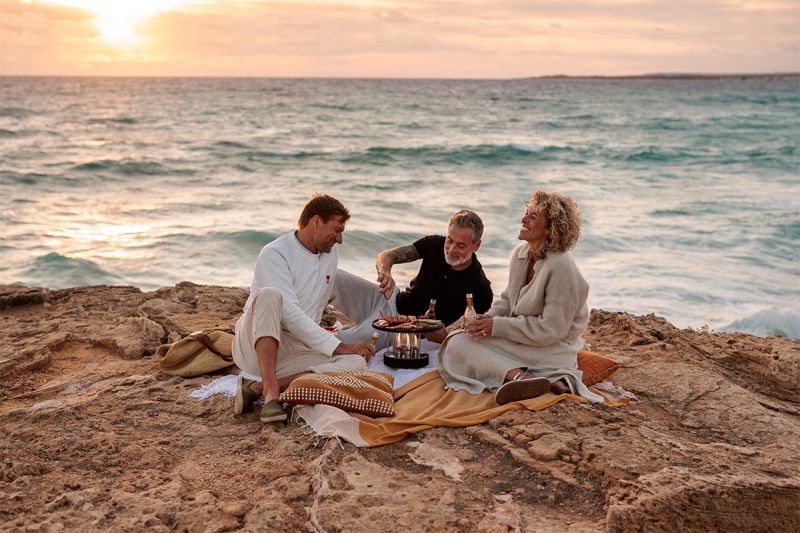 CIRCLE 35 GRILL DE TABLE BIO ETHANOL 35 X 20.3 X 35 CM - Photo N°3