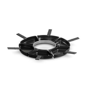 POELONS X 6 CIRCLE 35 GRILL DE TABLE  35 X 20.3 X 35 CM