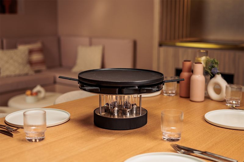 POELONS X 6 CIRCLE 35 GRILL DE TABLE  35 X 20.3 X 35 CM - Photo N°2