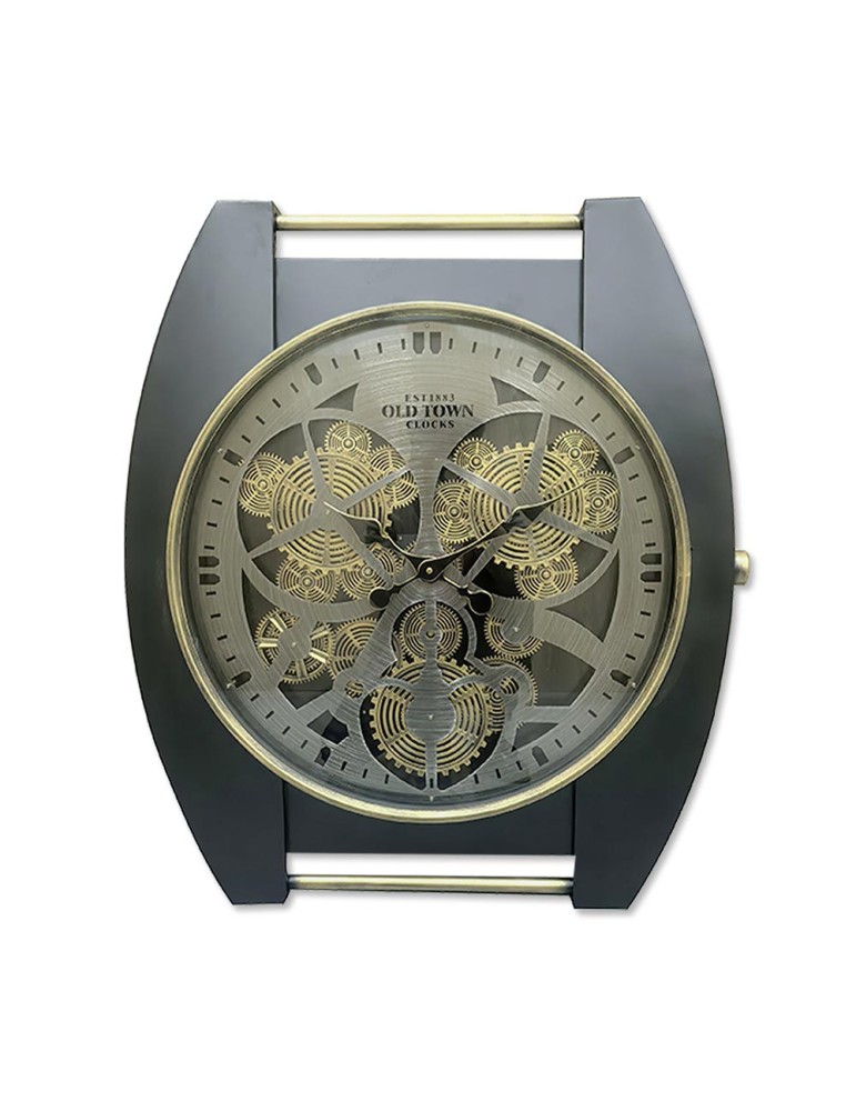 HORLOGE FACON MONTRE MECANISME TOURNANT 71 X 82 X 8.5 CM - Photo N°1