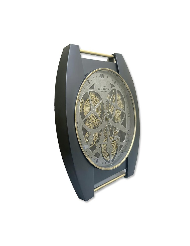 HORLOGE FACON MONTRE MECANISME TOURNANT 71 X 82 X 8.5 CM - Photo N°2