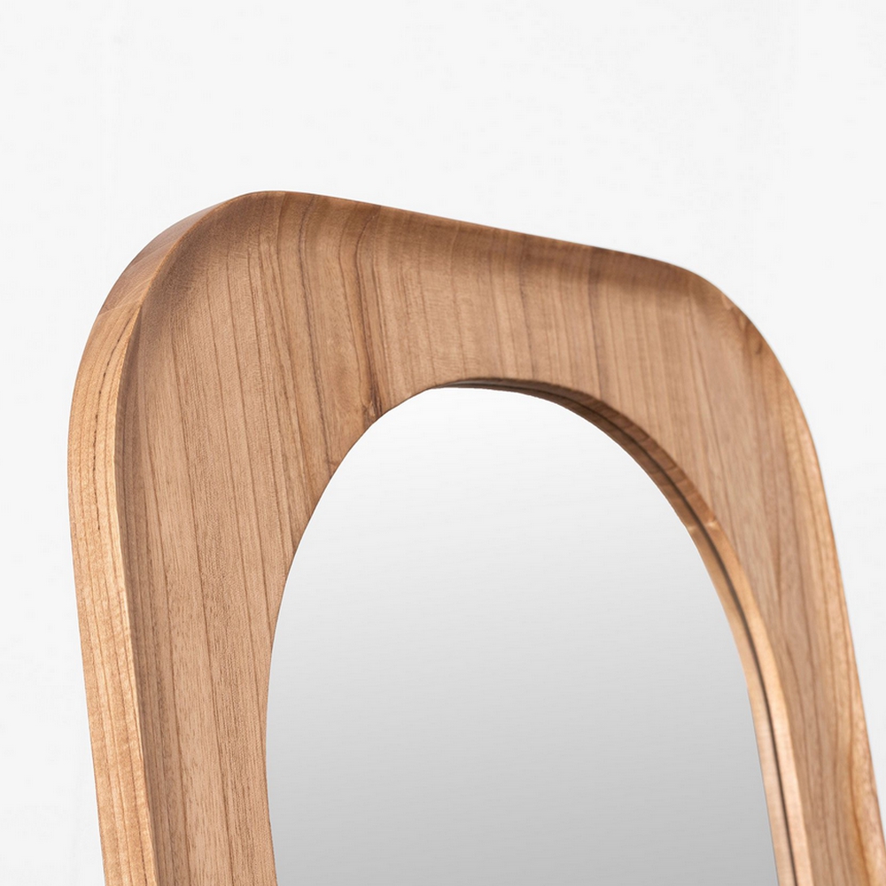 PSYCHE EN BOIS CHENE MASSIF 60 X 160 X 5 CM - Photo N°5
