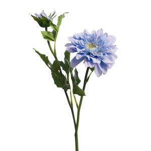 BRANCHE DE DAHLIA PAM REAL TOUCH BLEU 67 CM