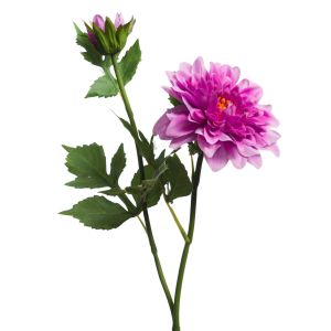 BRANCHE DE DAHLIA PAM REAL TOUCH FUCHSIA 67 CM