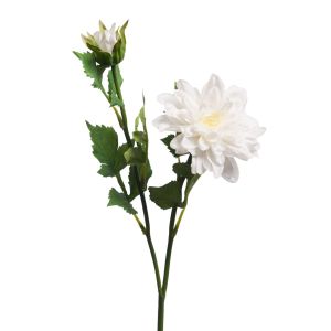 BRANCHE DE DAHLIA PAM REAL TOUCH BLANC 67 CM