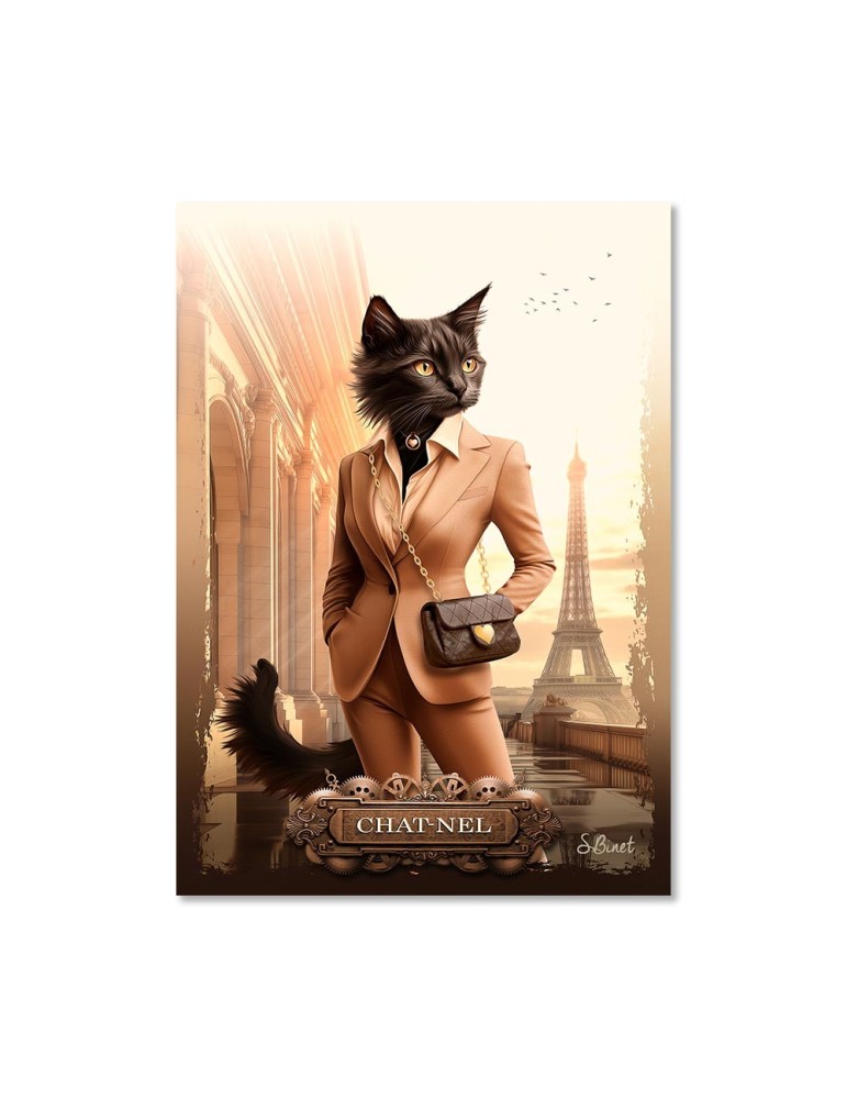 PUZZLE S.BINET CHAT- NEL  50 X 70 CM - Photo N°3