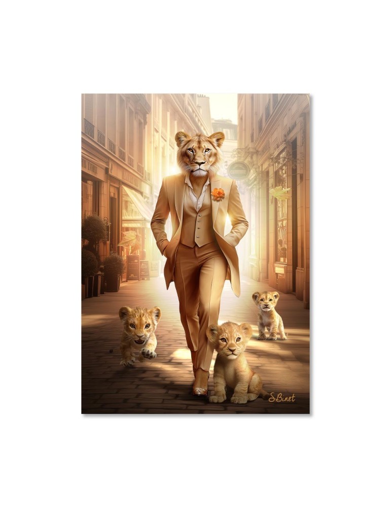 PUZZLE S.BINET LIONNE PARIS  50 X 70 CM - Photo N°3