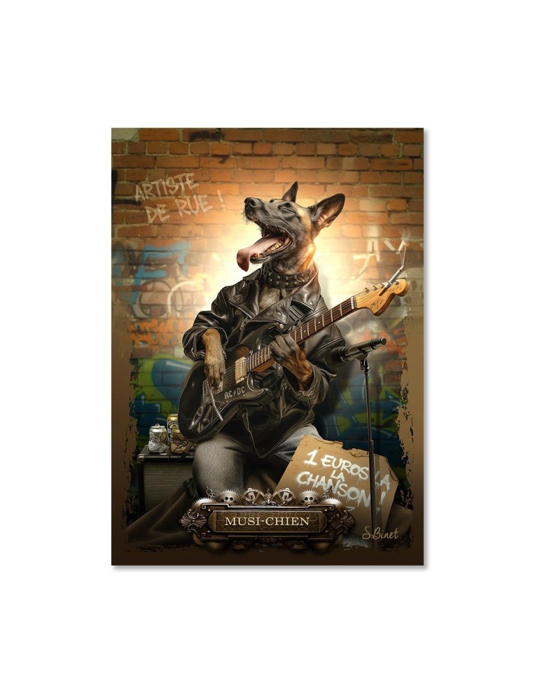 PUZZLE S.BINET MUSI CHIEN  50 X 70 CM - Photo N°3
