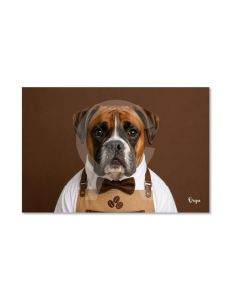 SET DE TABLE PLASTIQUE SOUPLE LE CHIEN ORYA JOC-B26149 45 X 30 CM