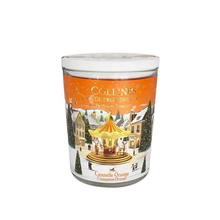 BOUGIE PARFUMEE CANNELLE ORANGE 180 G - Photo N°1