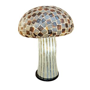 LAMPE CHAMPIGNON A POSER NACRE MULTICOLORE 45 X 60 X 45 CM
